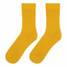 Žluté ponožky merino