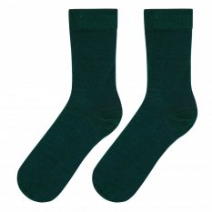 Zelené ponožky z merino vlny